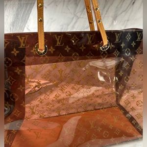 Louis Vuitton large vinyl carryall